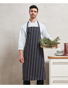 P-PR110-Striped Bib Apron 2